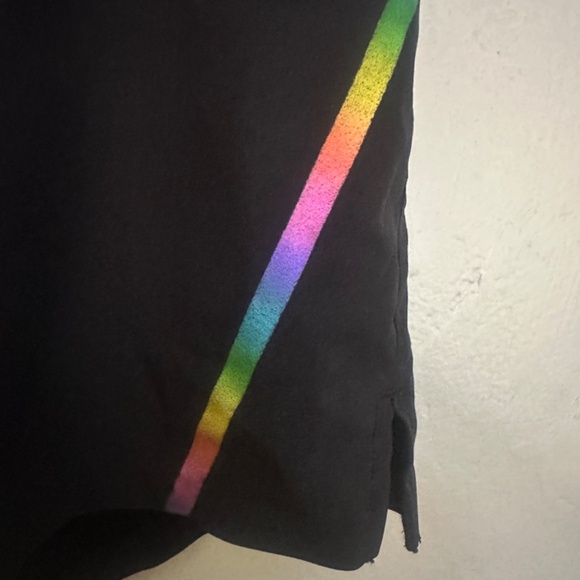 Yellow by Soul Cycle Athletic Shorts Large 32-36" waist 5" inseam Gently worn - Picture 2 of 5